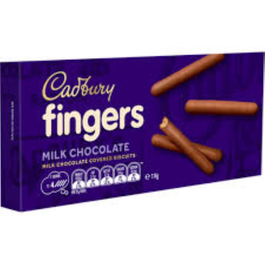 CADBURY FINGER MILK CHOCOLATE 114G